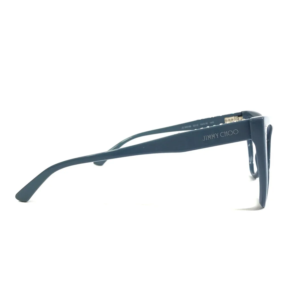Jimmy Choo Eyeglasses Frame JC3004B 5012 Shiny Blue Butterfly Crystals 54-16-140